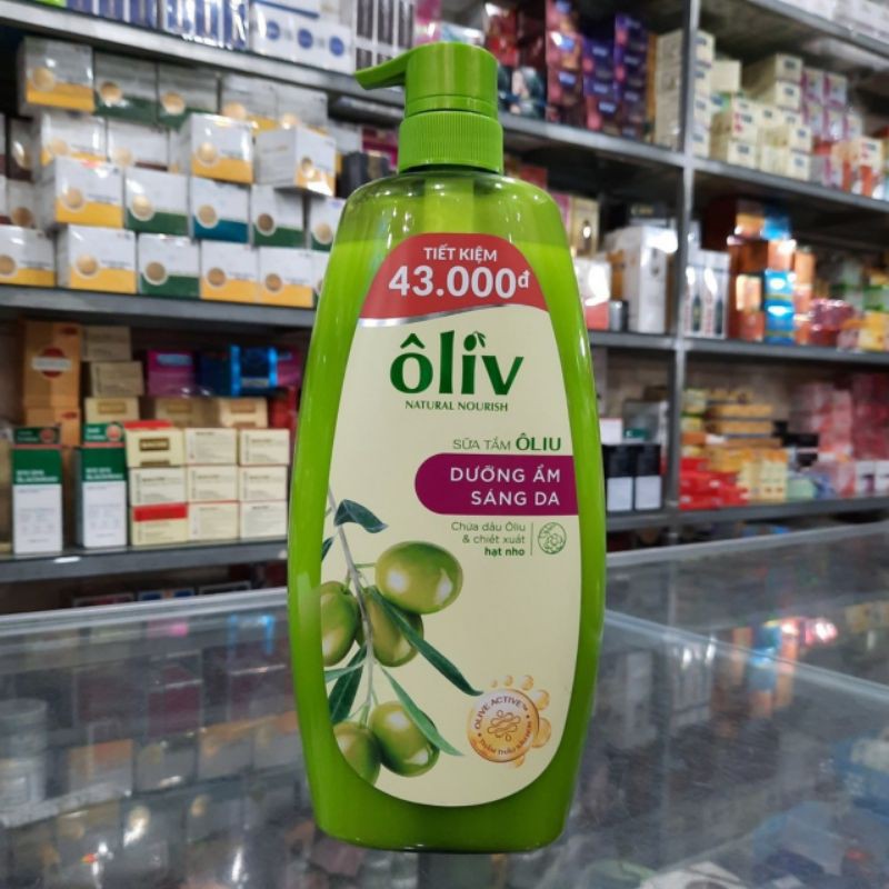 Sữa tắm Ôliv chai 1000ml
