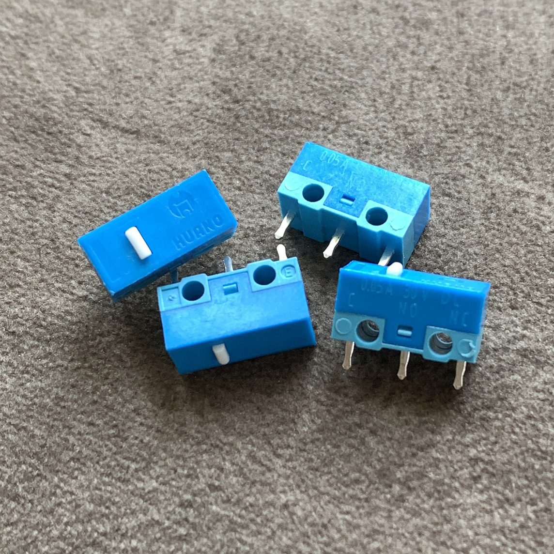Combo 5 nút switch chuột huano 20M nút trắng