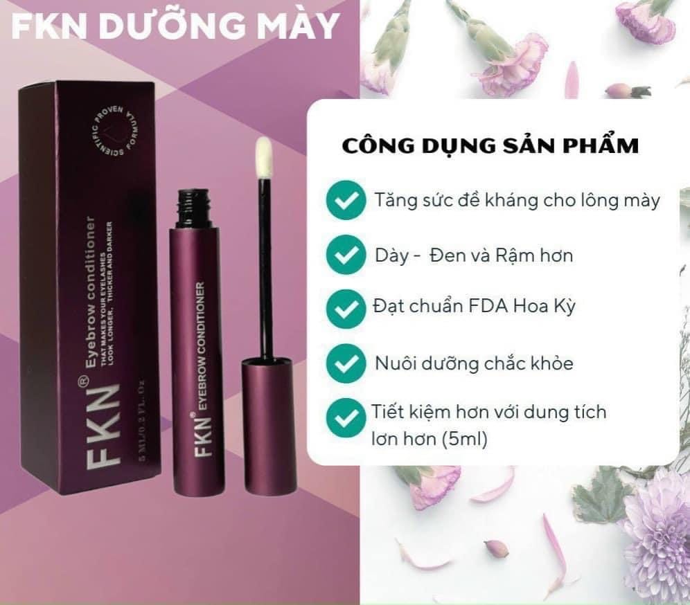 Dưỡng mi FKN giúp dài và dày mi trọn bộ + tặng nước hoa