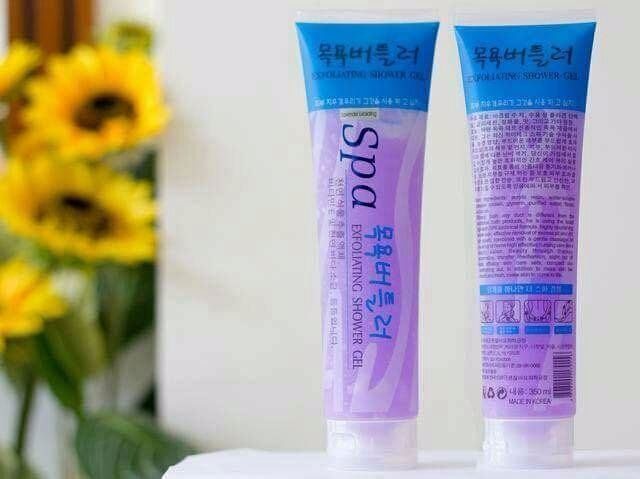 Kem tẩy da chết Spa Exfoliating Shower Gel