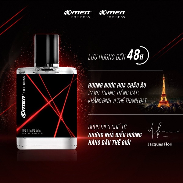 Nước hoa XMen for Boss Intense 49ml