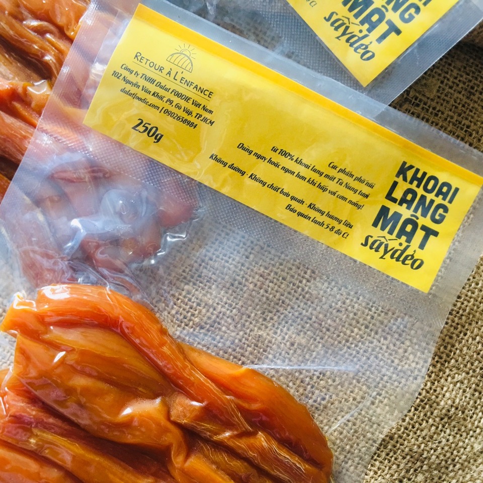 Khoai Lang Mật Sấy Dẻo 250G - [Giao ngay tại TPHCM]