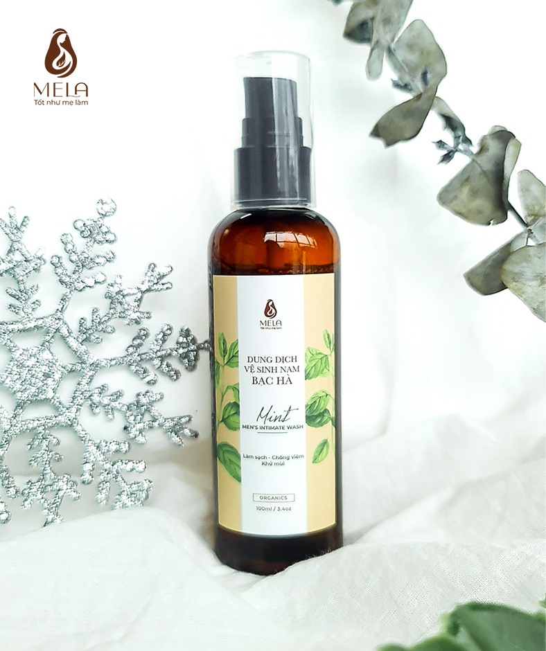Dung dịch vệ sinh nam bạc hà - Mela 100ml