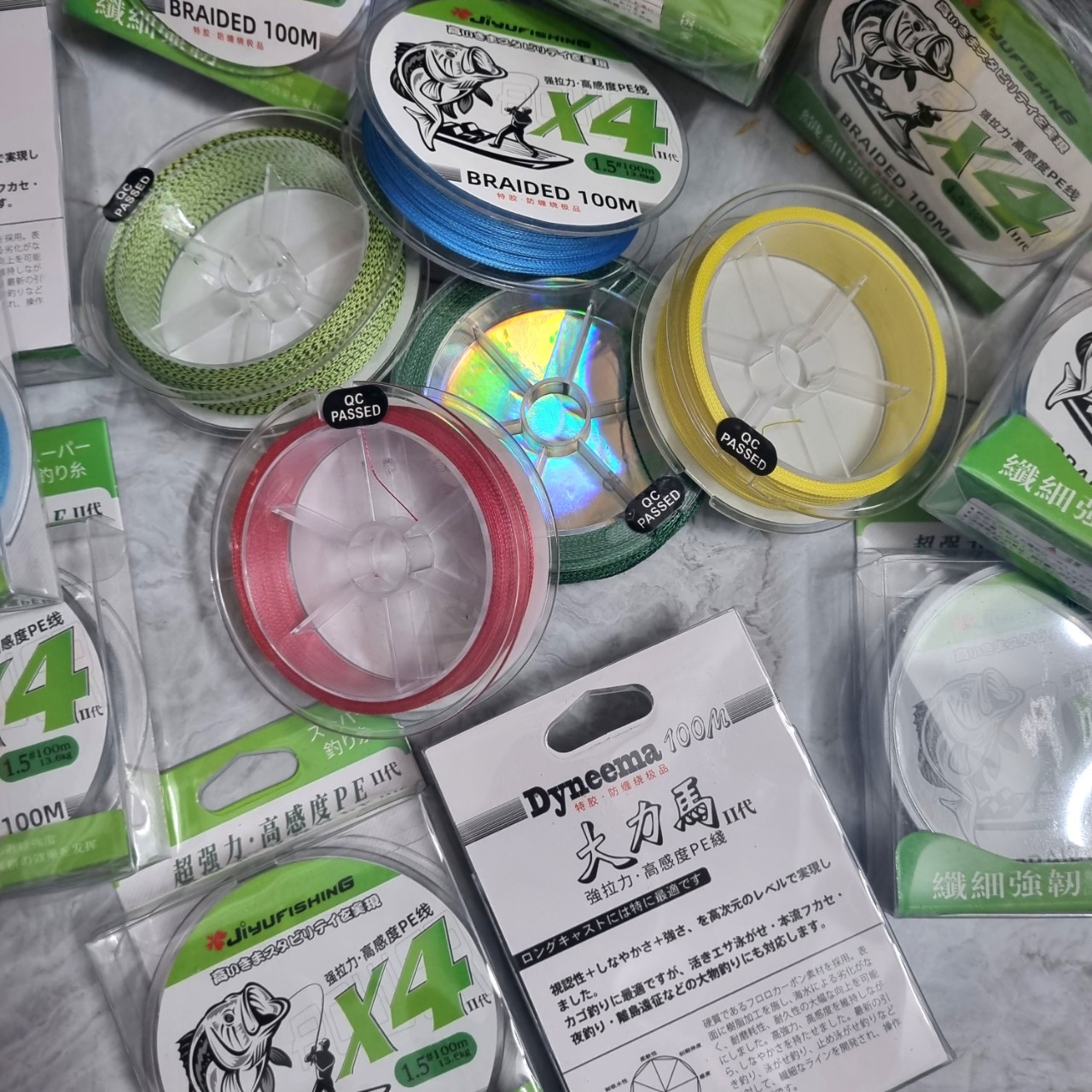 Dây dù lure dây câu cá siêu khỏe đủ 100m