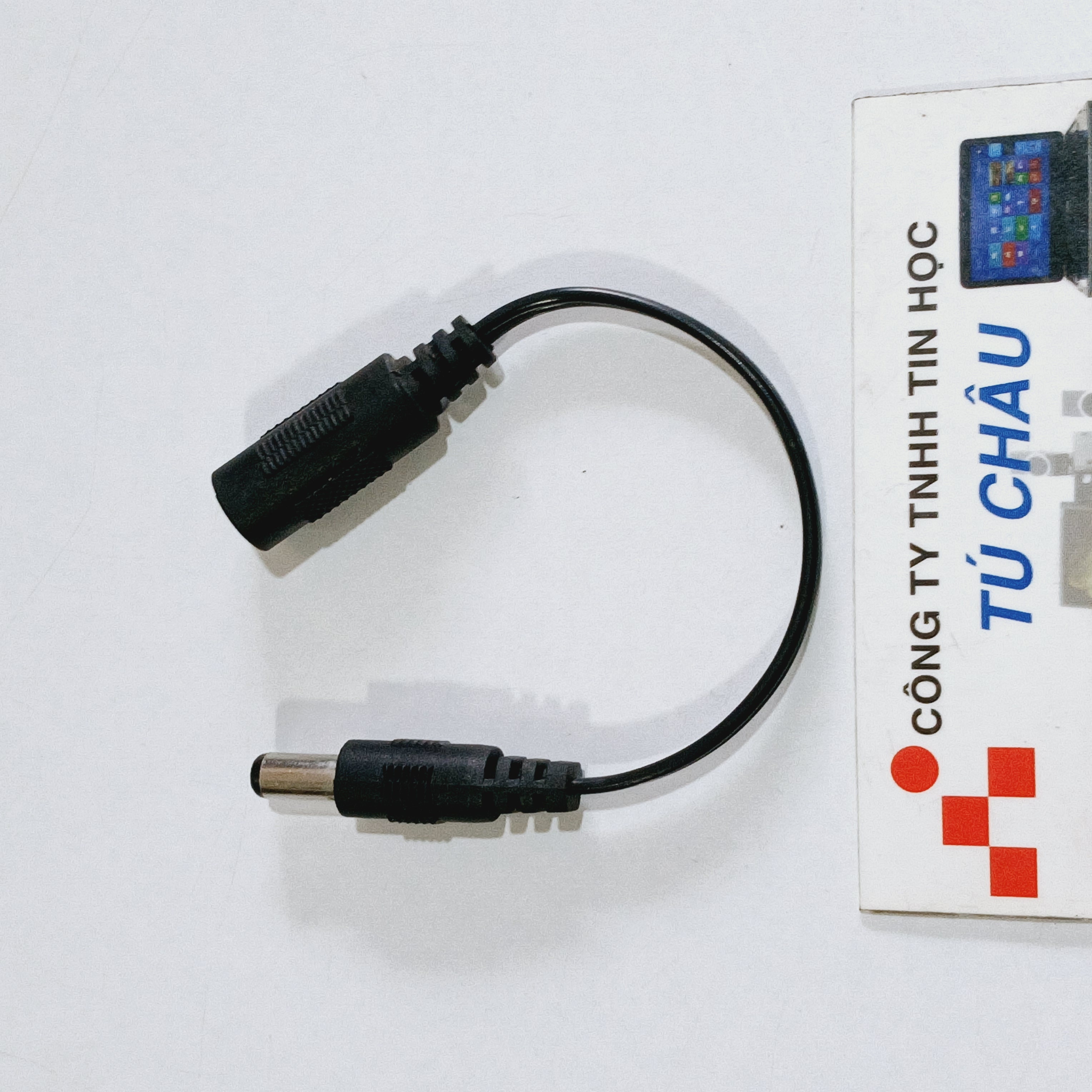 Cáp chuyển nguồn DC / Đầu cắm 5.5mm X 2.1mm ra đầu 5.5mm x 2.5mm (Giá bán 1 sợi)