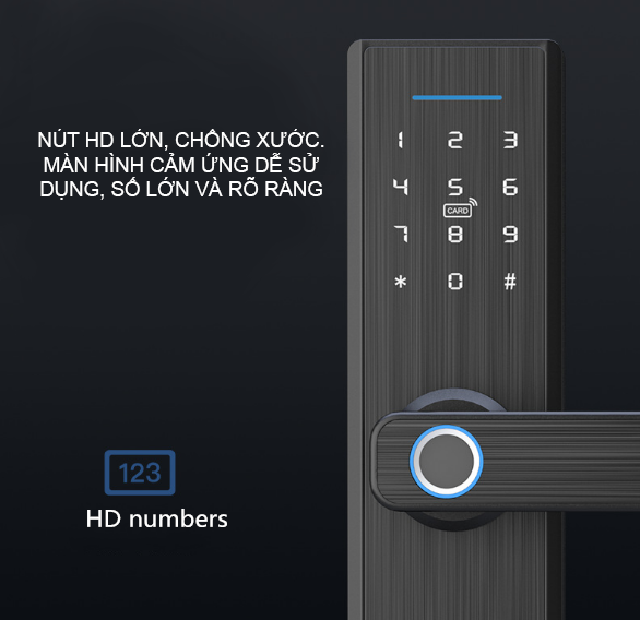 [HCM]Khóa vân tay Smart Lockdoor Homesheel L2