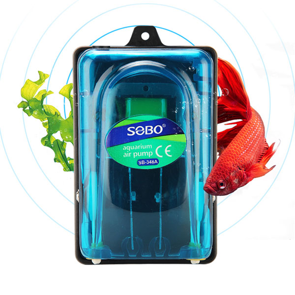 Máy sủi oxy mini 2 vòi vS-348A (5W - 8L/PHÚT)