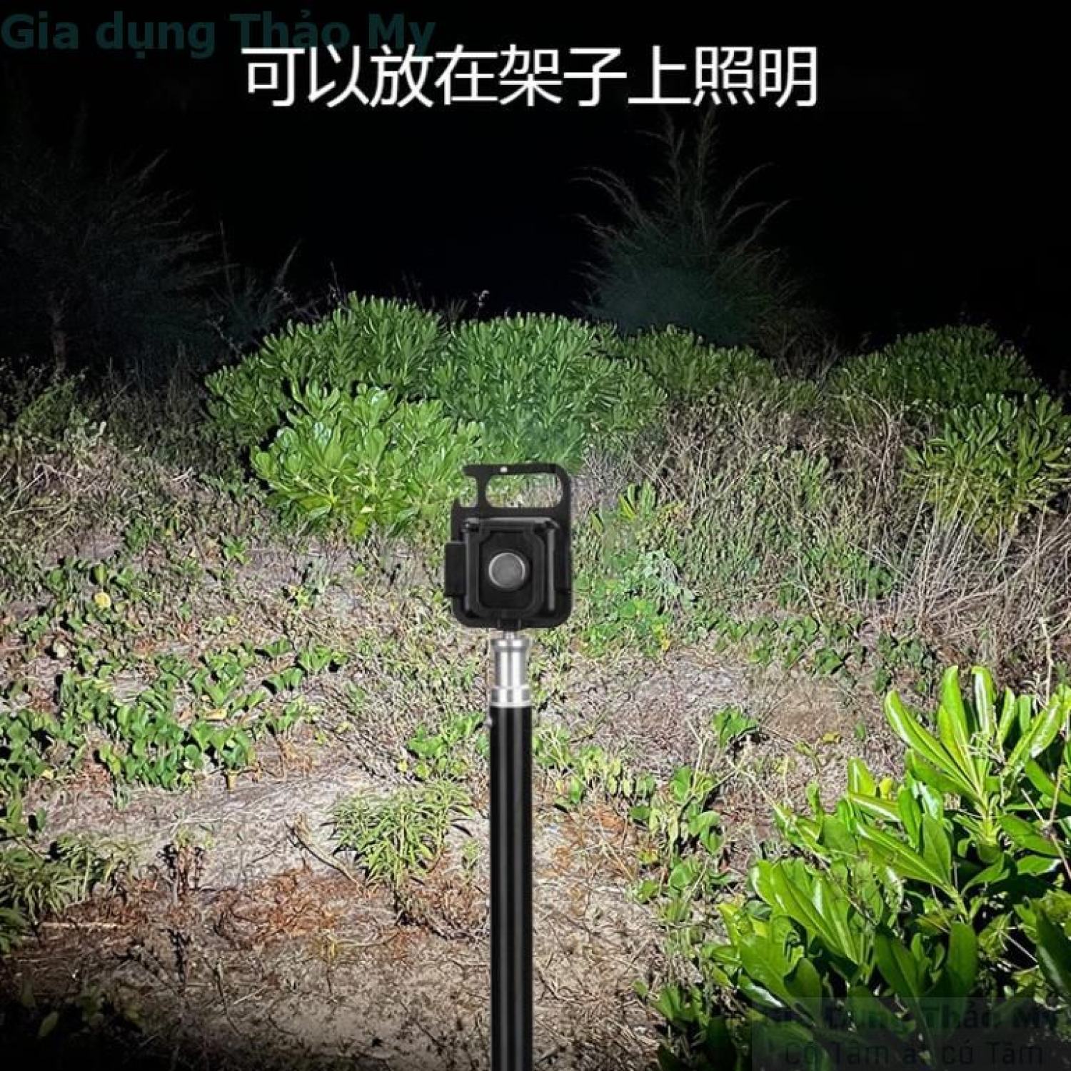 Móc Khóa Đèn LED Mini Siêu Sáng Sạc USB Tiện Dụng