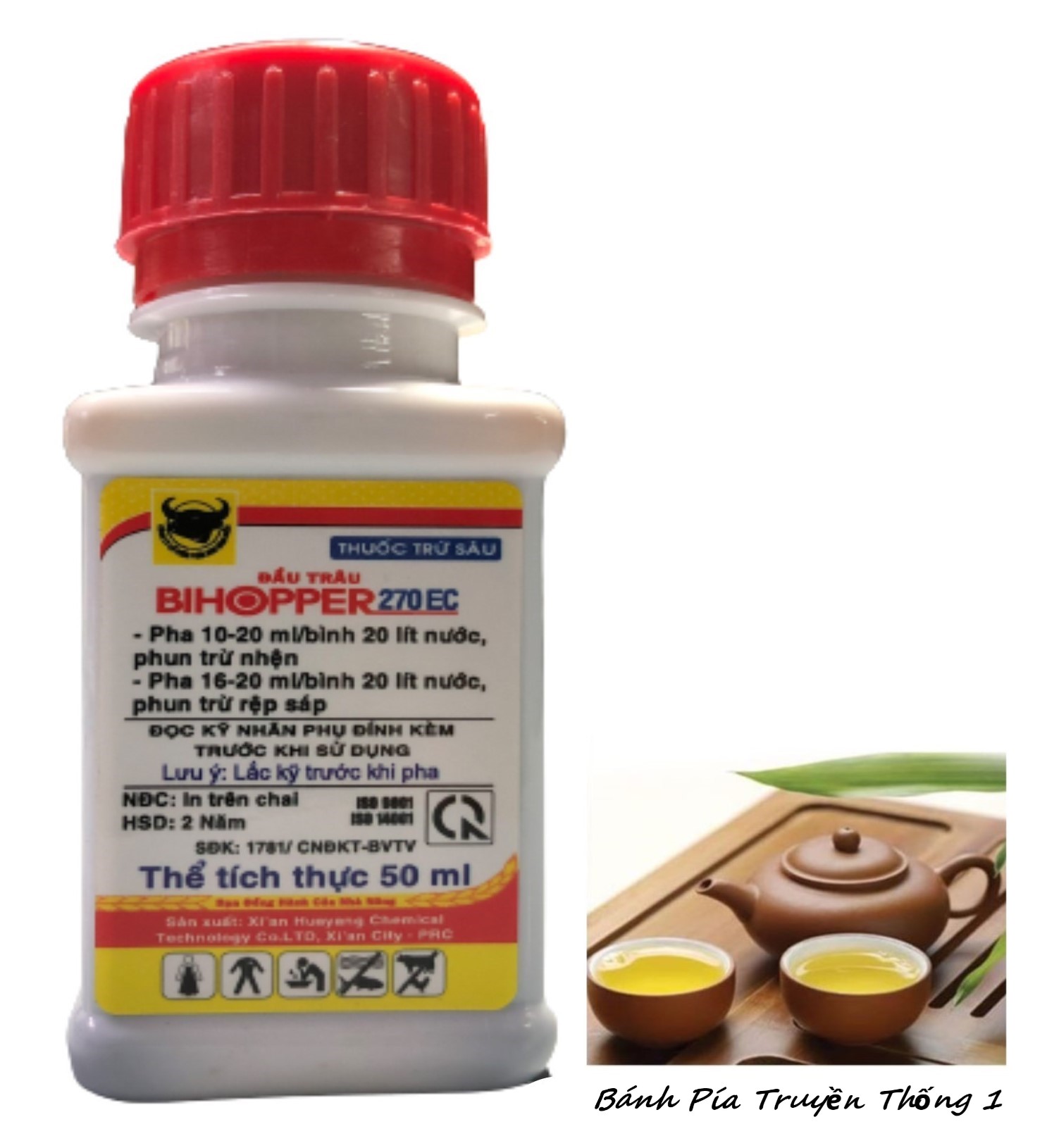 Chế phẩm Sinh học trừ Rệp sáp, Nhện đỏ BiHopper - #016B# 50ml