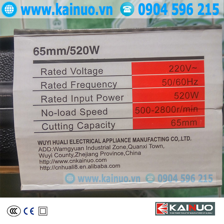 Máy cưa lọng gỗ Kainuo 6006 520W