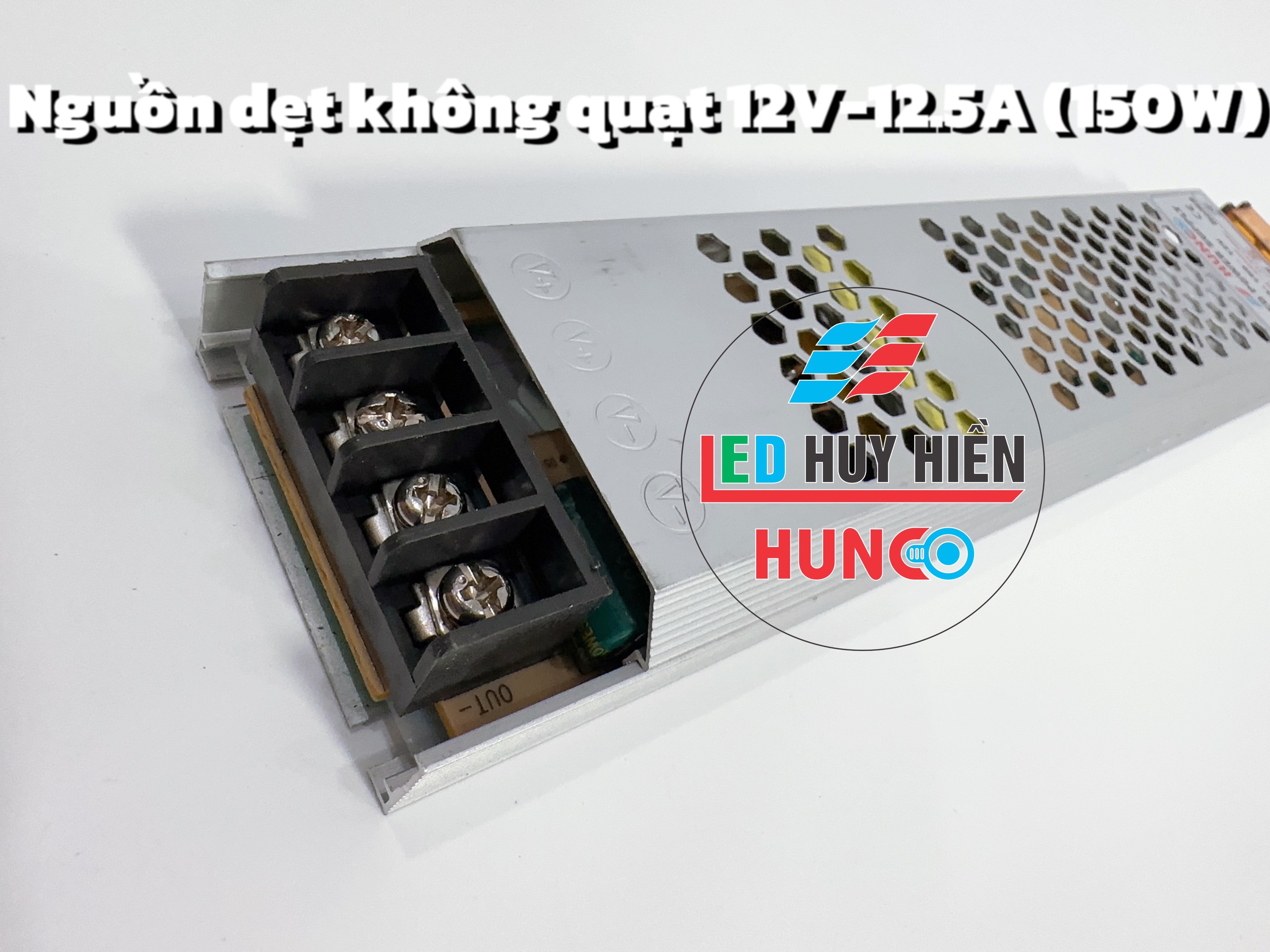 Nguồn led 12V 12A (150W) Nguồn led mỏng 12V 150W