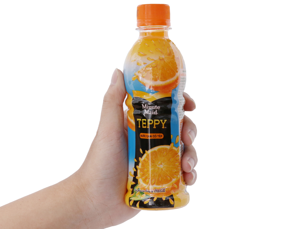 [Siêu thị WinMart] - Nước cam có tép Teppy chai 327ml