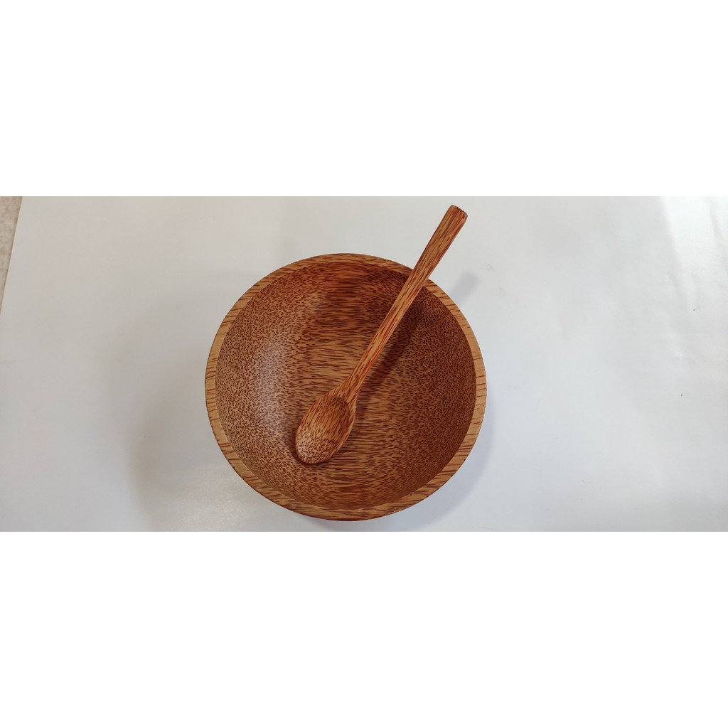 Muỗng Cafe Gỗ Dừa 18Cm - Bộ 10 Chiếc
