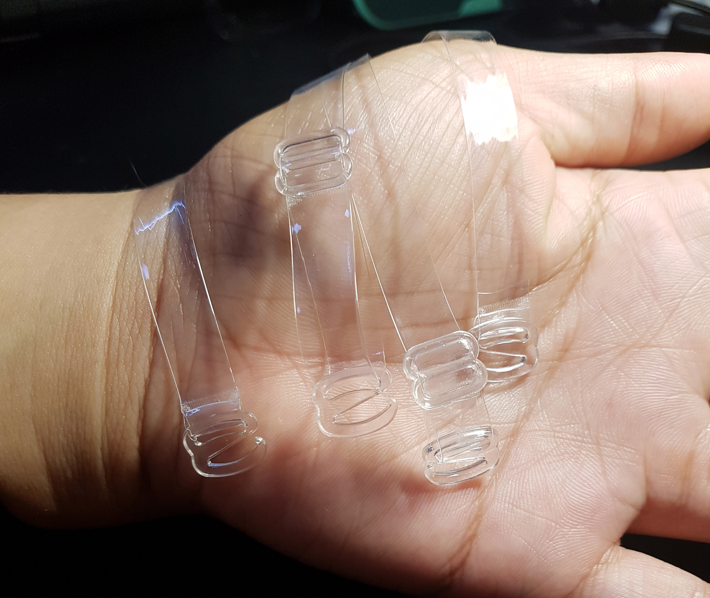[HCM]Combo 2 Dây áo ngực Trong suốt .