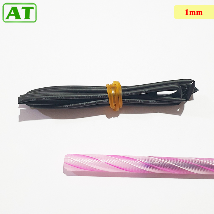 Gen co nhiệt dài 1m màu đen phi 1mm 2mm 3mm 4mm 5mm 6mm 8mm 10mm