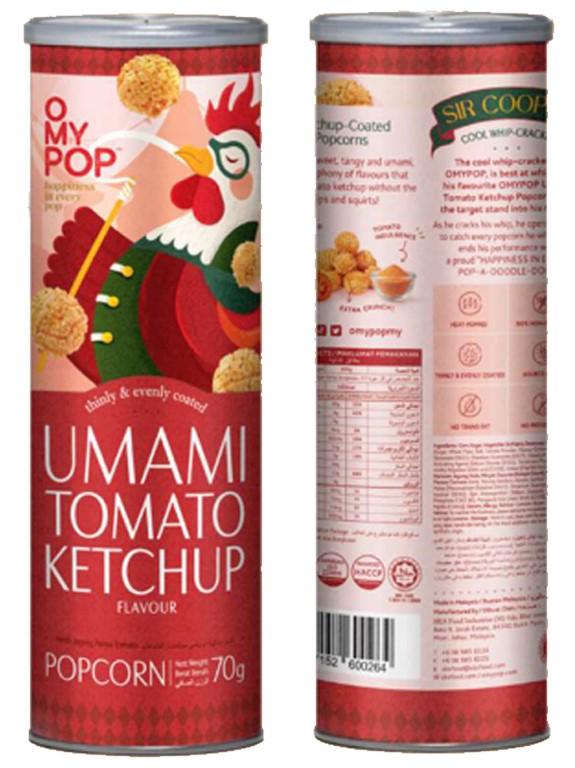 [FREESHIP MAX] SNACK BẮP RANG OMYPOP ĐỦ VỊ 70G [GoldFood Shop]