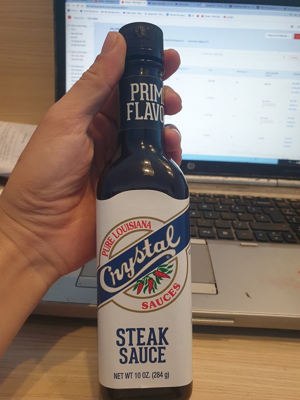 US imported 284g steak crystal sauce