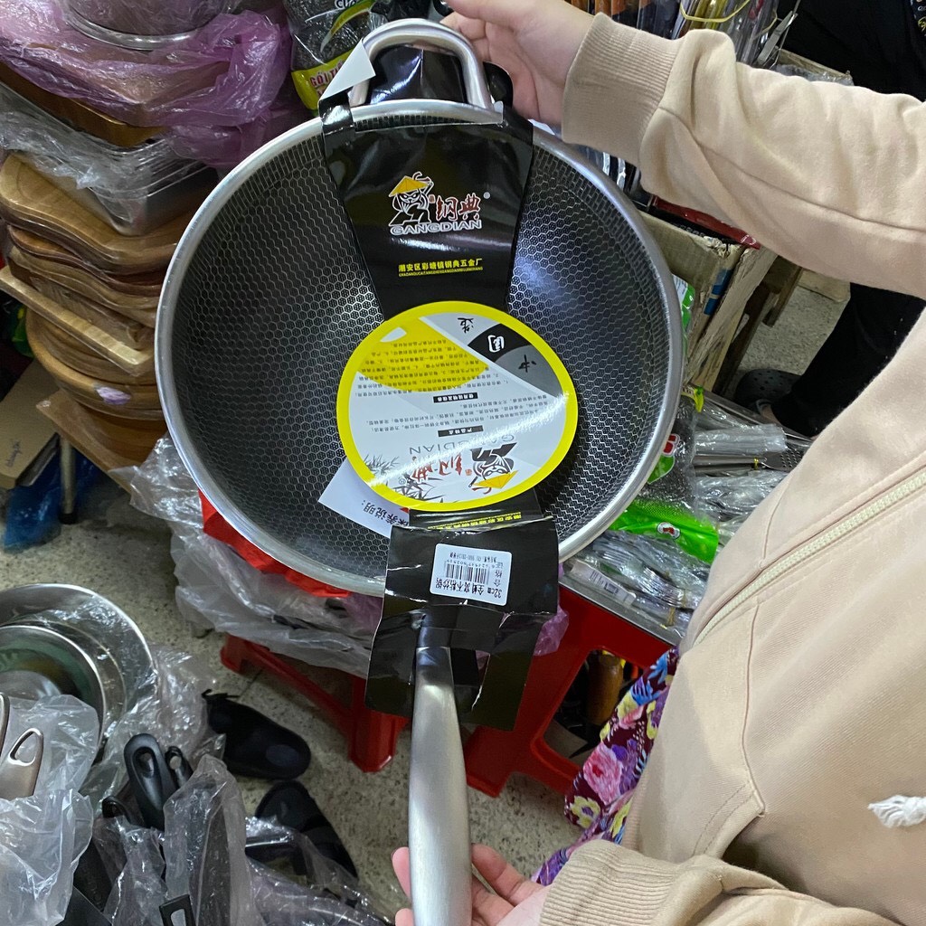 CHẢO TỔ ONG LÒNG SÂU SIZE 32cm