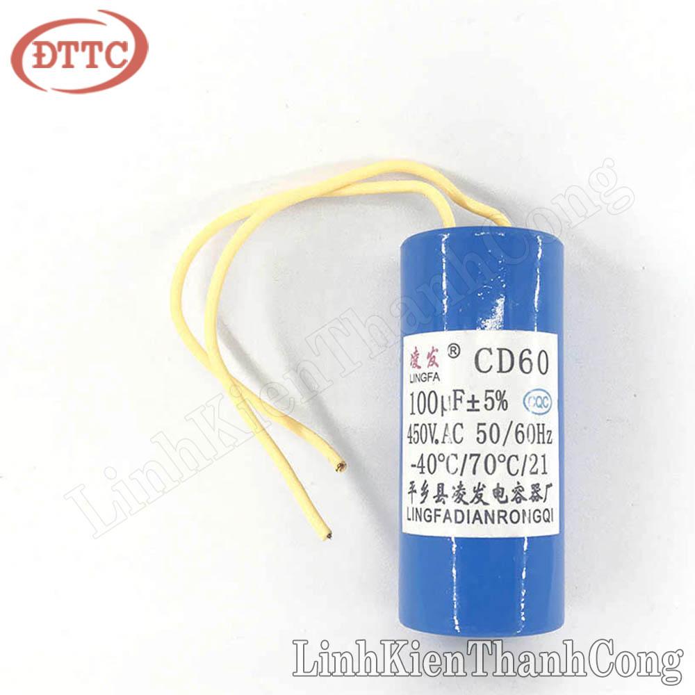 Tụ CD60 100uF 450V