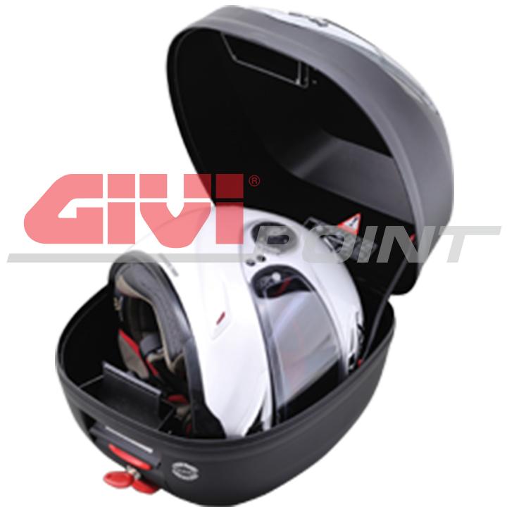 [HCM]Thùng sau xe máy GIVI E250N - Tặng kèm đế