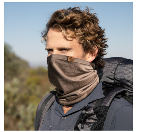 Khăn ống đa năng 100% len merino glamping naturehike nh20fs025