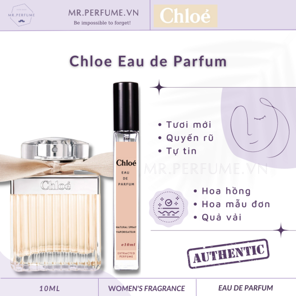 [Chiết 10ml] Nước hoa nữ Chloe Eau de Parfum- Chloe