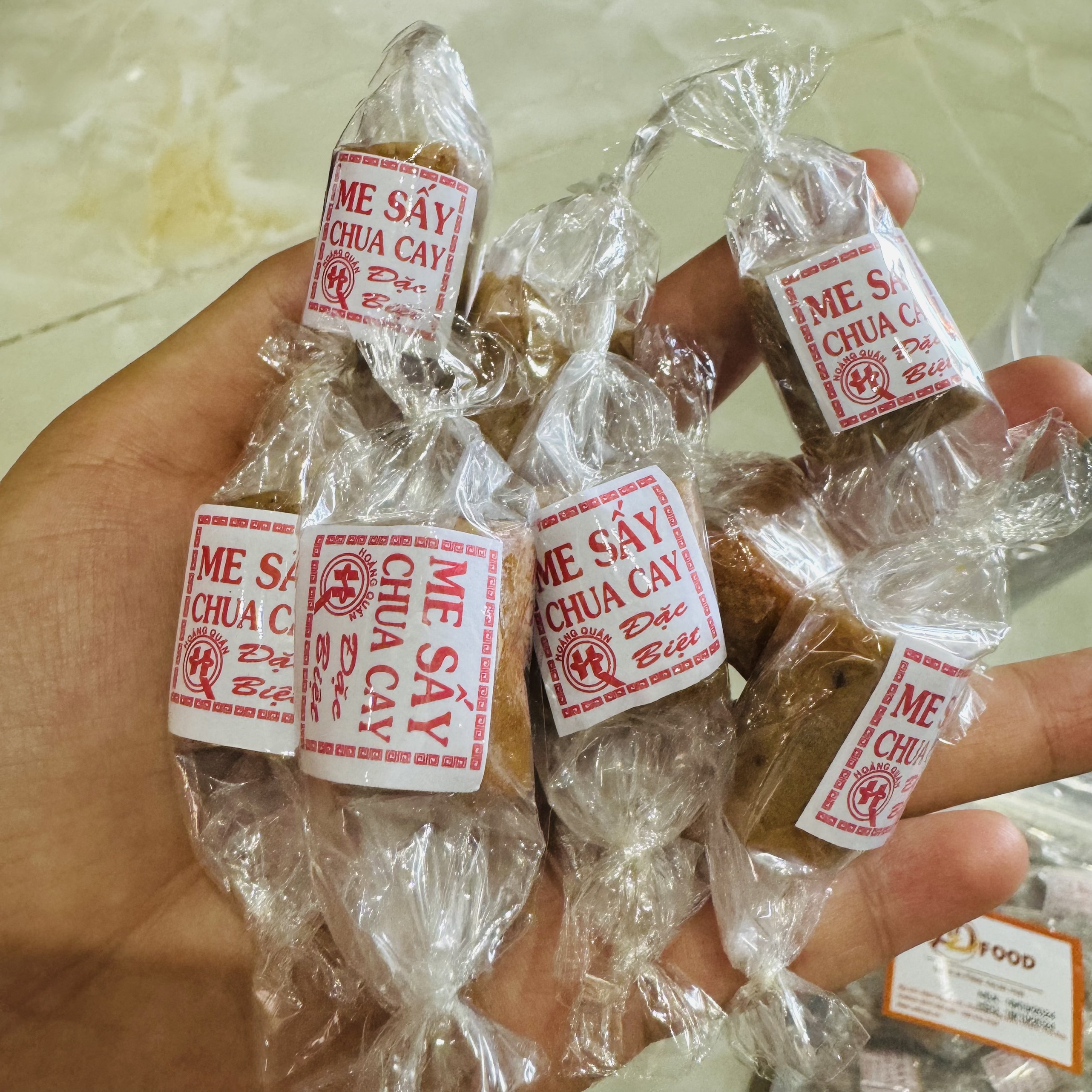 Gói kẹo me sấy chua cay 100g