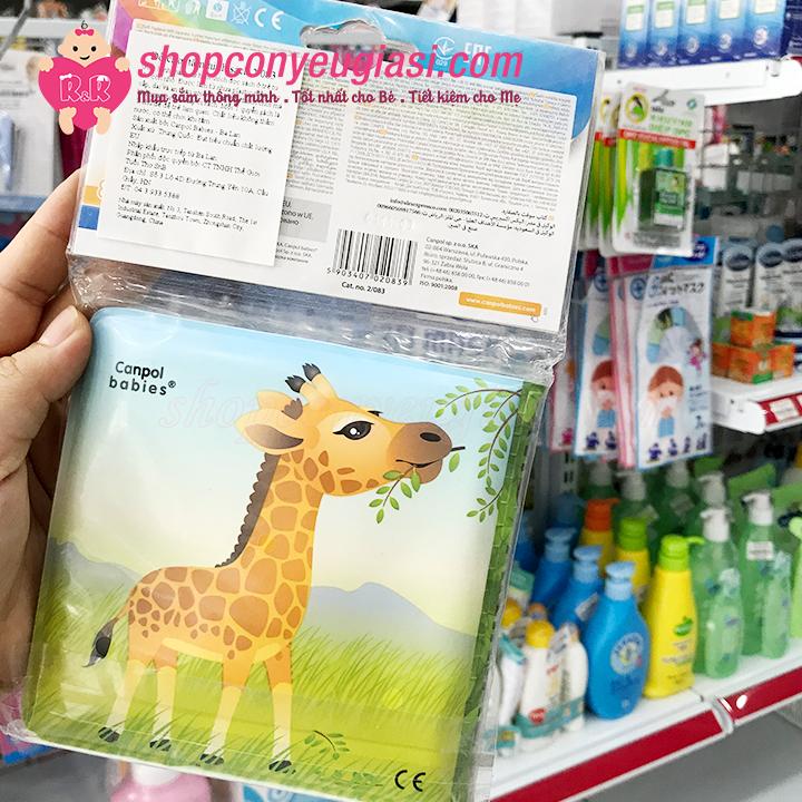 [HCM]Đồ Chơi Tắm Hình Sách Nhiều Màu Canpol