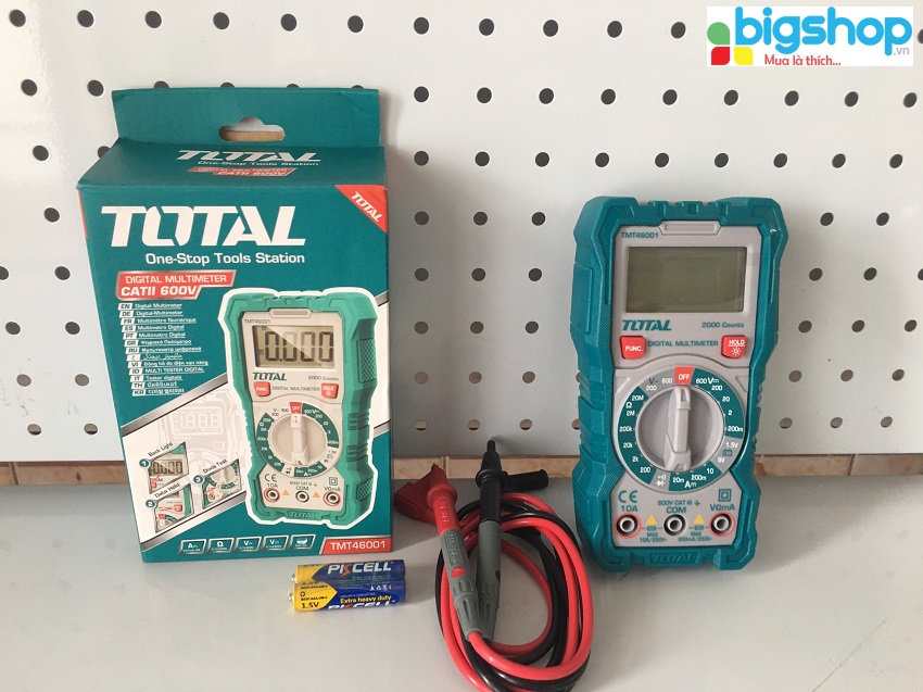 Đồng hồ đo điện vạn năng total tmt46001