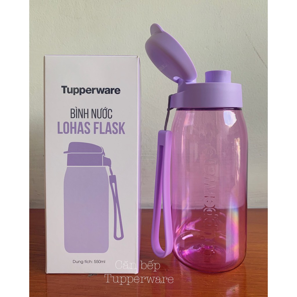 Bình Nước Tupperware Lohas Flask 550ml - Tupperware Mall Chợ Lớn