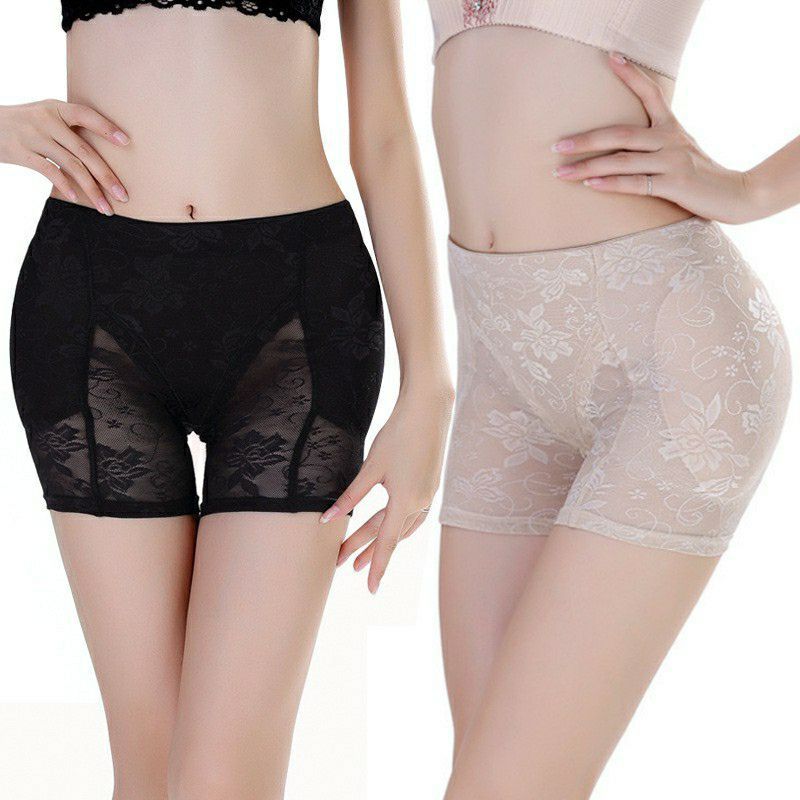 Quần độn mông hông ren hoa mút rời pk06