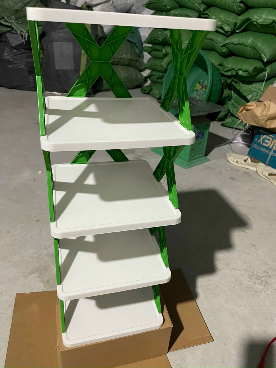 Kệ để giày dép 5 tầng chữ X