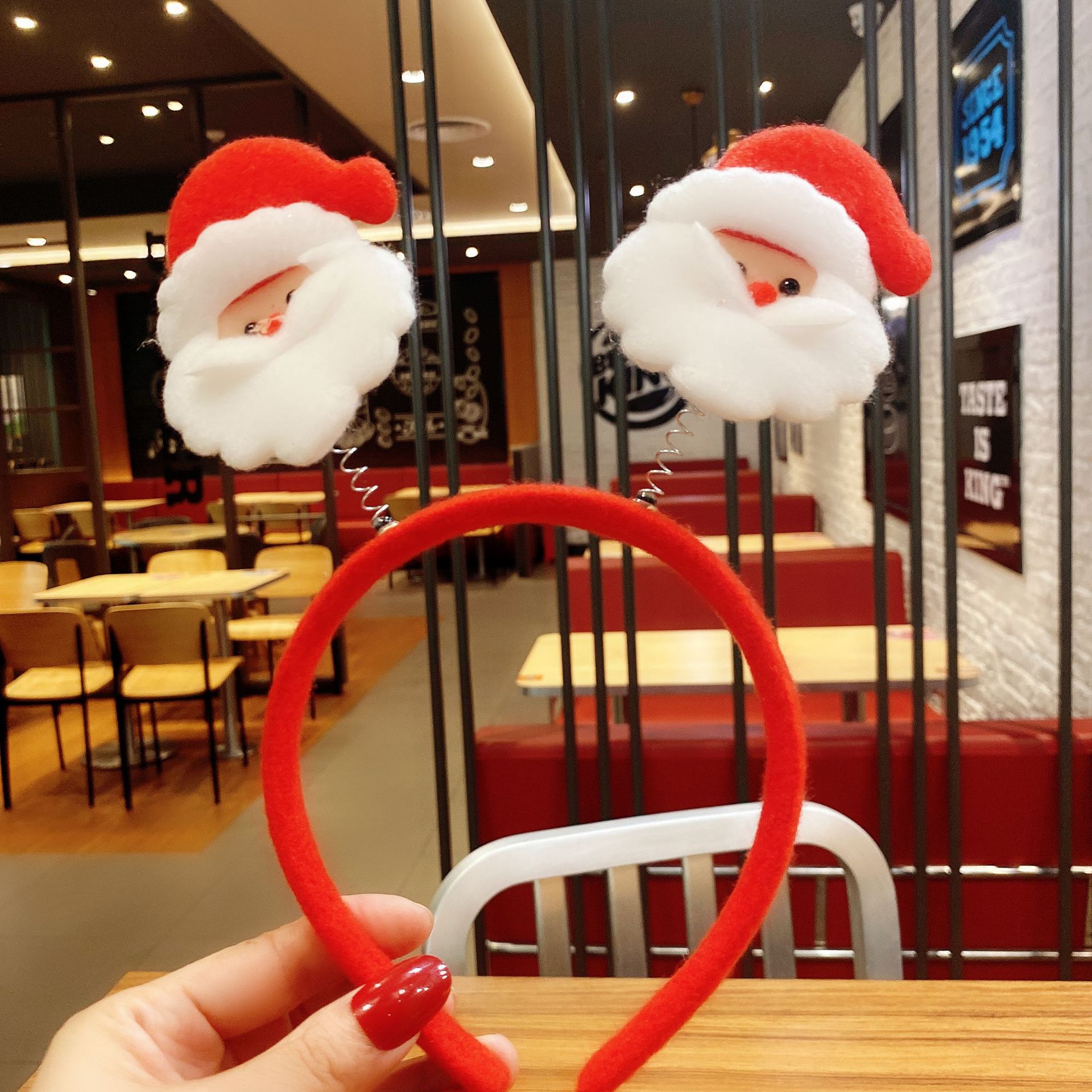(GIÁ SỈ) COMBO 10 CÂY CÀI TÓC NOEL XINH XẮN NHIỀU MẪU