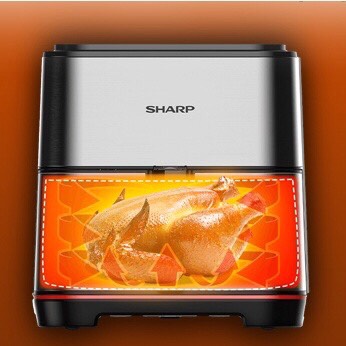Nồi chiên không dầu Sharp KF-AF70EV-ST 7 lít