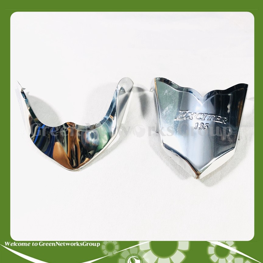 [HCM]Ốp mỏ dè trước sau Exciter 135 inox Greennetworks