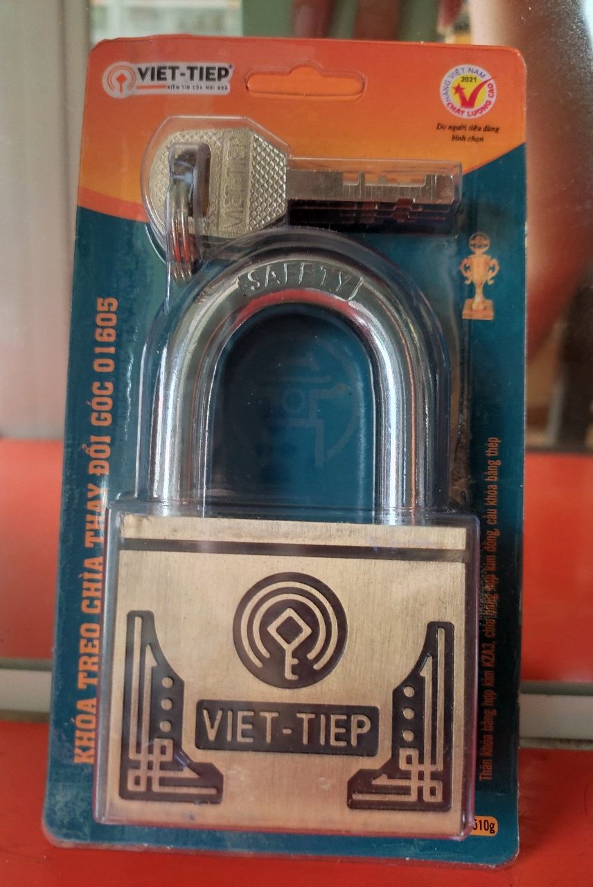 (CHÍNH HÃNG) Ổ KHÓA VIỆT TIỆP 01605