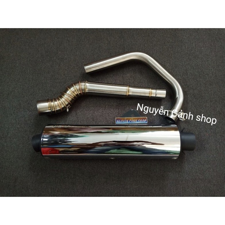 pô CBR gắn xe exciter 150 cổ pô 2 khúc