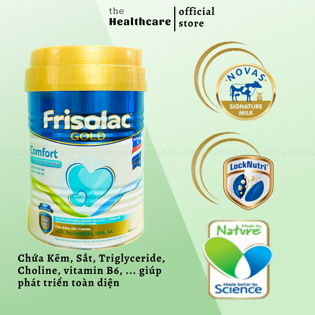 Sữa bột Frisolac gold Comfort 400gr