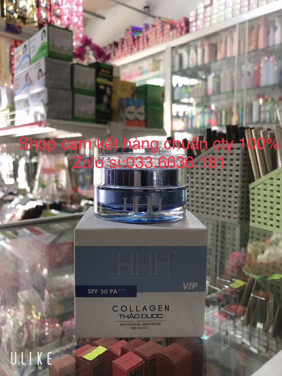 [chuẩn hàng 100%] kem HHH collagen trắng da-ngừa lão hóa- giảm nhăn-giữ ẩm-se khít lỗ chân lông-tái tạo-chống nắng-săn chắc da-ngăn ngừa mụn nám hủ 20g