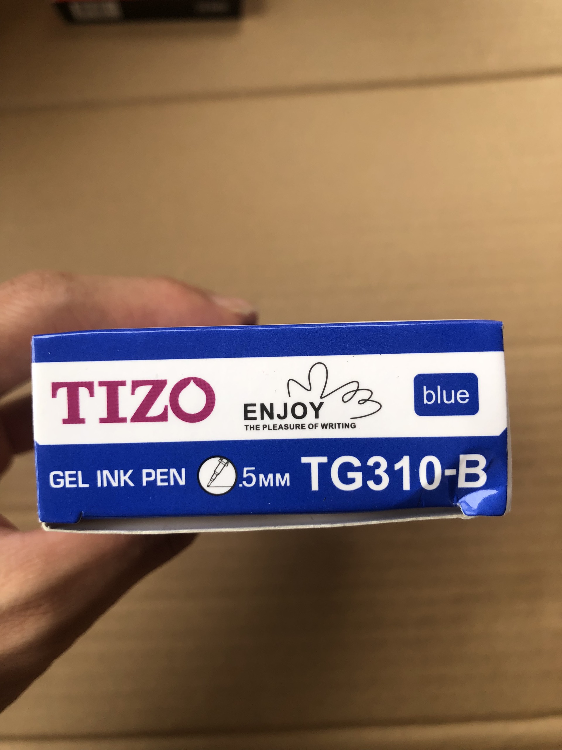 Hộp 12 Bút Bi Nước TIZO Nét 0.5mm