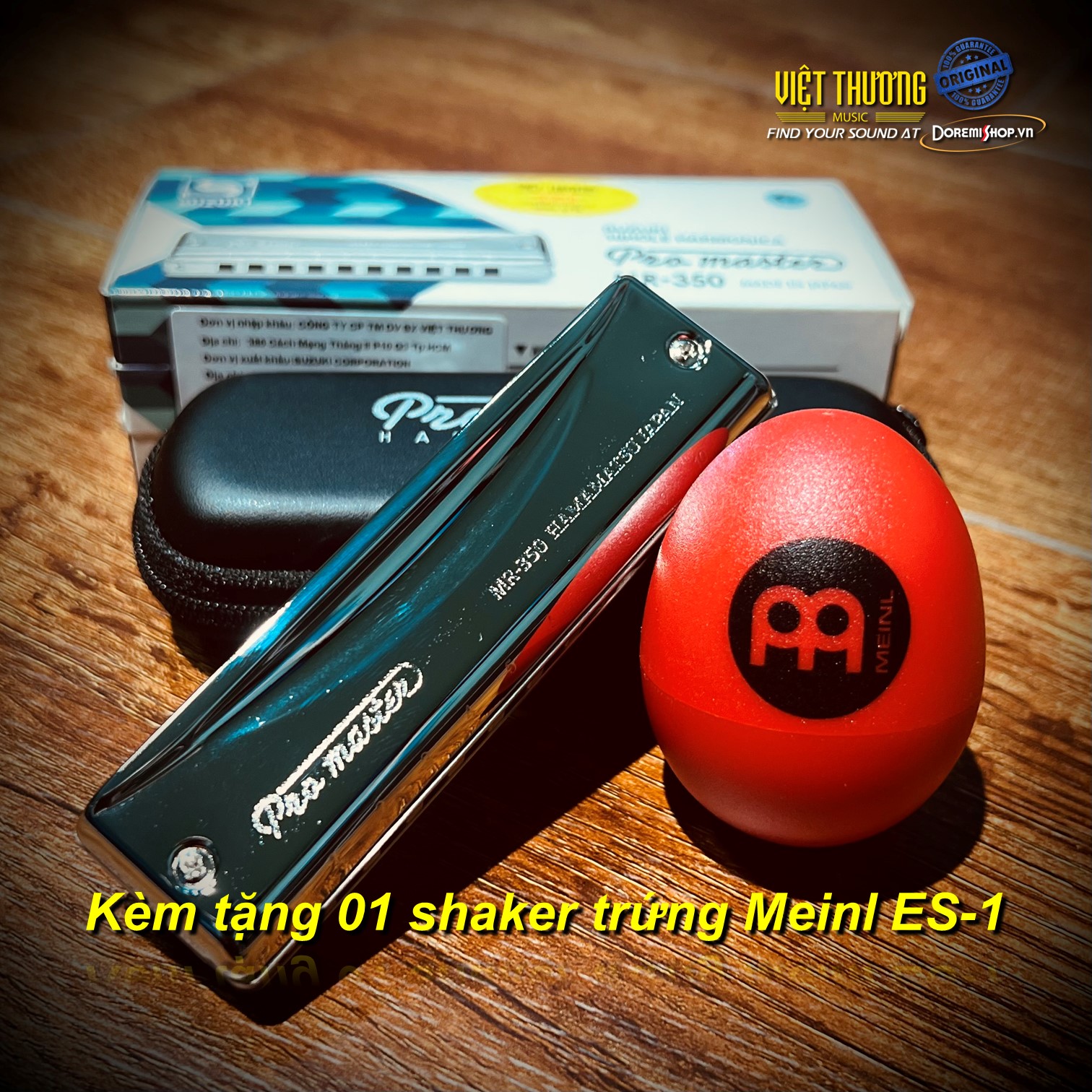 Kèn Harmonica Suzuki Diatonic ProMaster MR-350 key C - made in Japan - Kèm Tặng Quà Trị Giá 65k