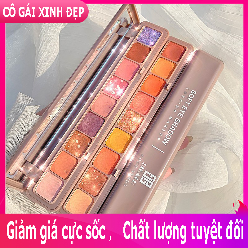 (FREE SHIP 18K )Phấn mắt bảng 9 ô SOFT EYE SHADOW phấn mắt phong cách hàn quốc (TẶNG QUÀ TRÊN MỖI ĐƠN HÀNG)