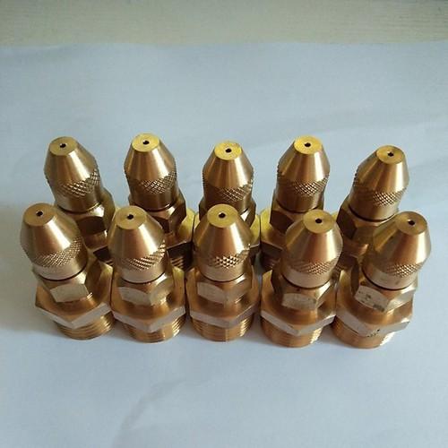 đầu phun sương đồng phi 21mm BỘ 10 CÁI