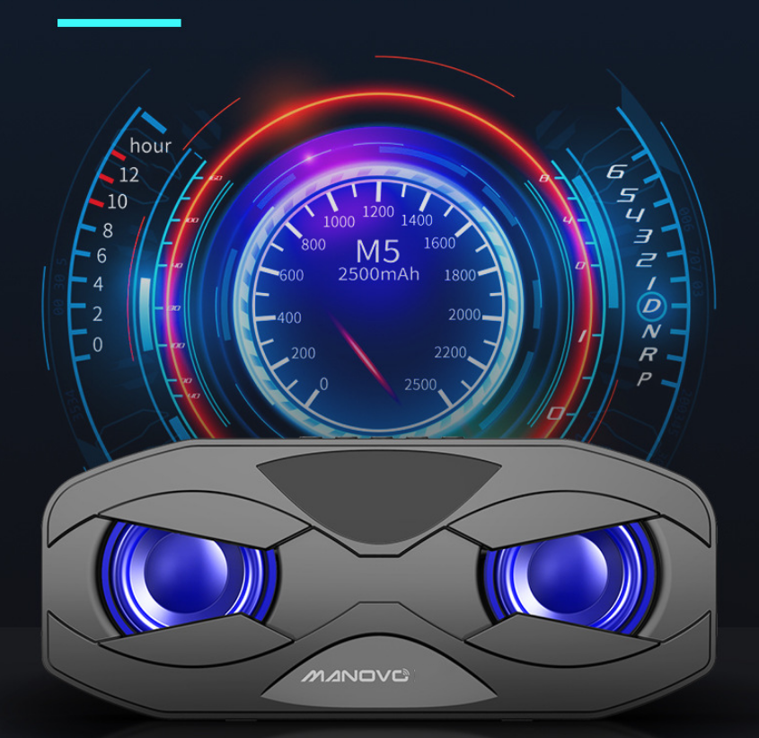SIÊU TRẦM - LOA BLUETOOTH 5.0 MANOOVO M4