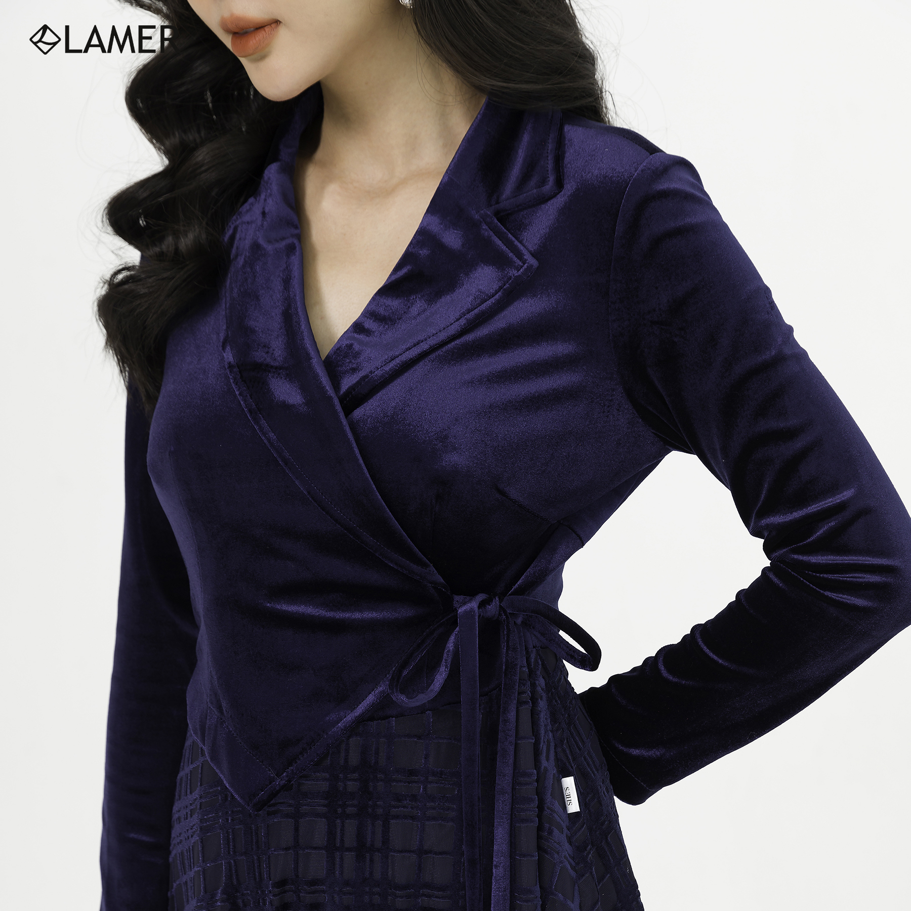 Đầm Dạ Hội Lamer Cổ 2 Ve S63L20Q046