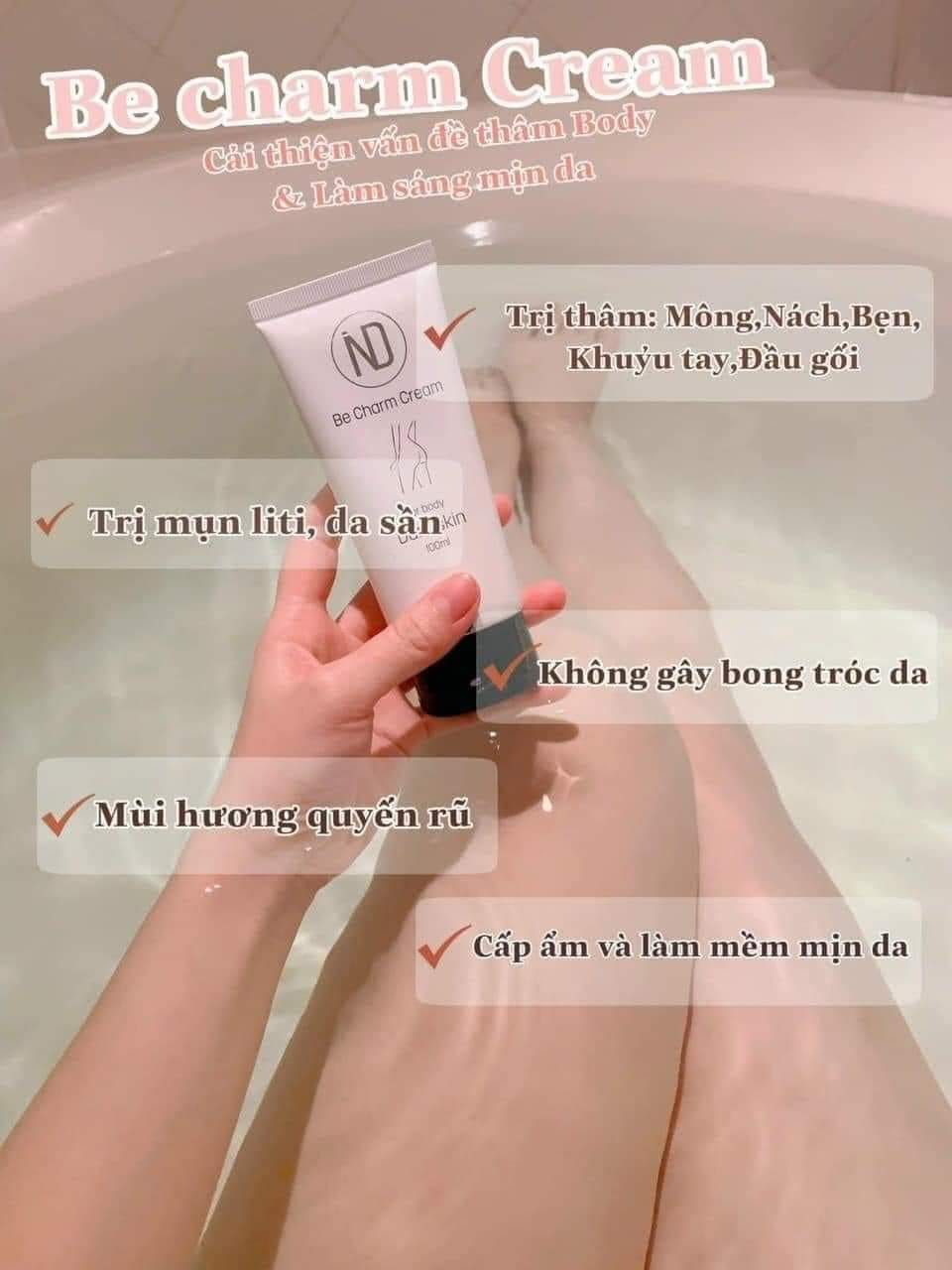 Kem giảmThâm Đa Năng 𝐁𝐞 𝐂𝐡𝐚𝐫𝐦 𝐂𝐫𝐞𝐚𝐦 𝟔 𝐢𝐧 𝟏