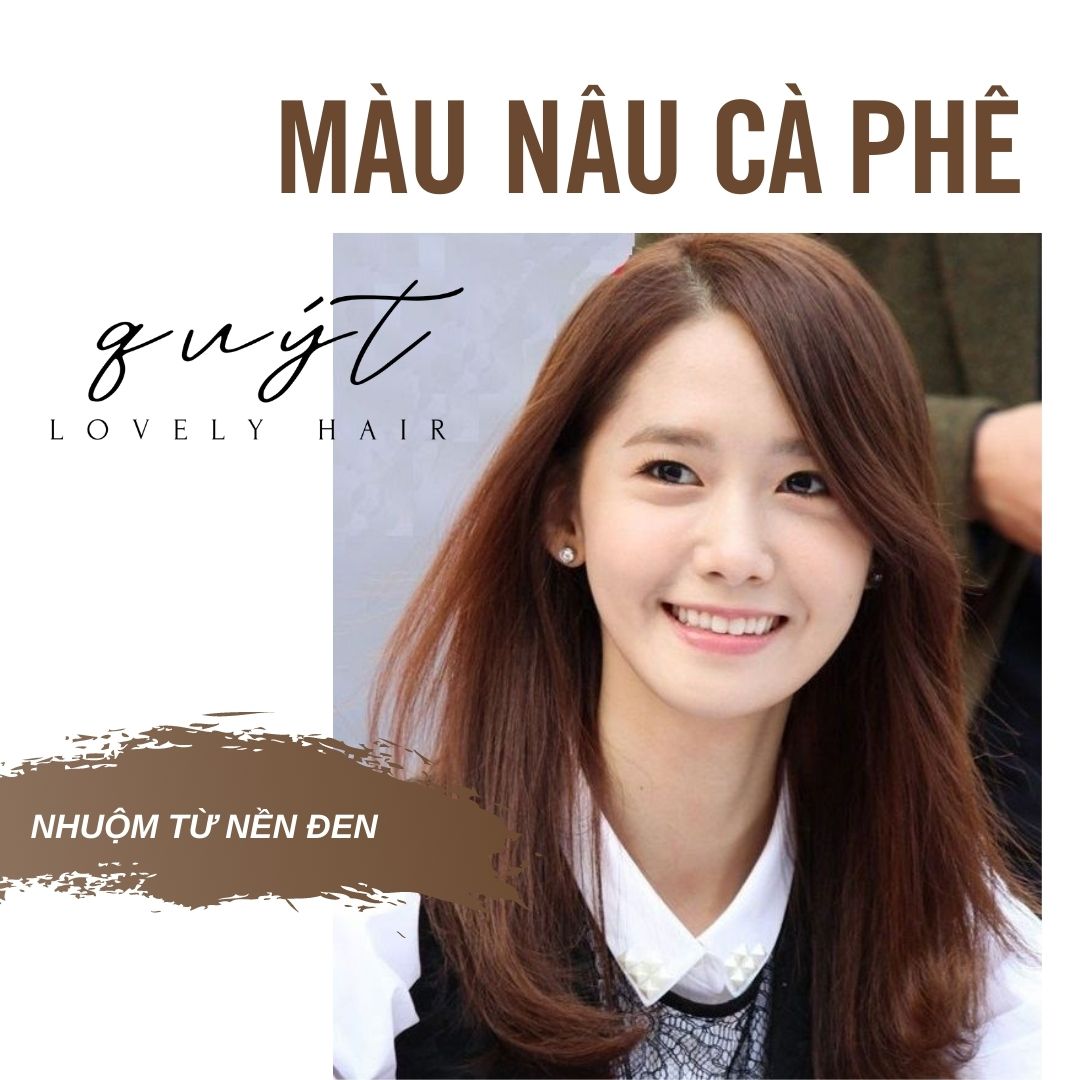 [HCM]THUỐC NHUỘM TÓC NÂU CÀ PHÊ+TẶNG KÈM OXY_PHỦ BẠC