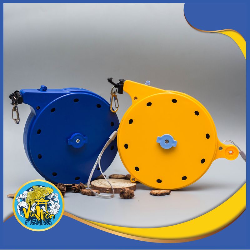 Dây bảo hiểm cần tay hộp rút gắn ghế + thùng, Dây bảo hiểm thùng- Vũ Môn Fishing