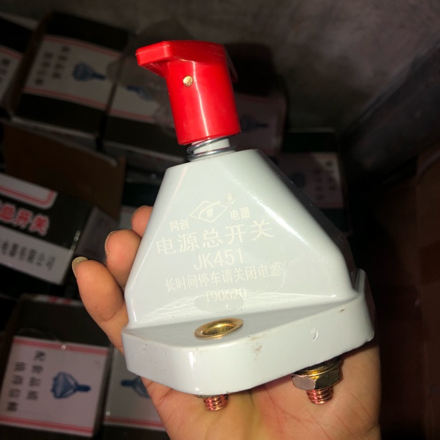 Cắt mát điện ô tô howo cao cấp trắng sữa jk451 ngắt mát oto