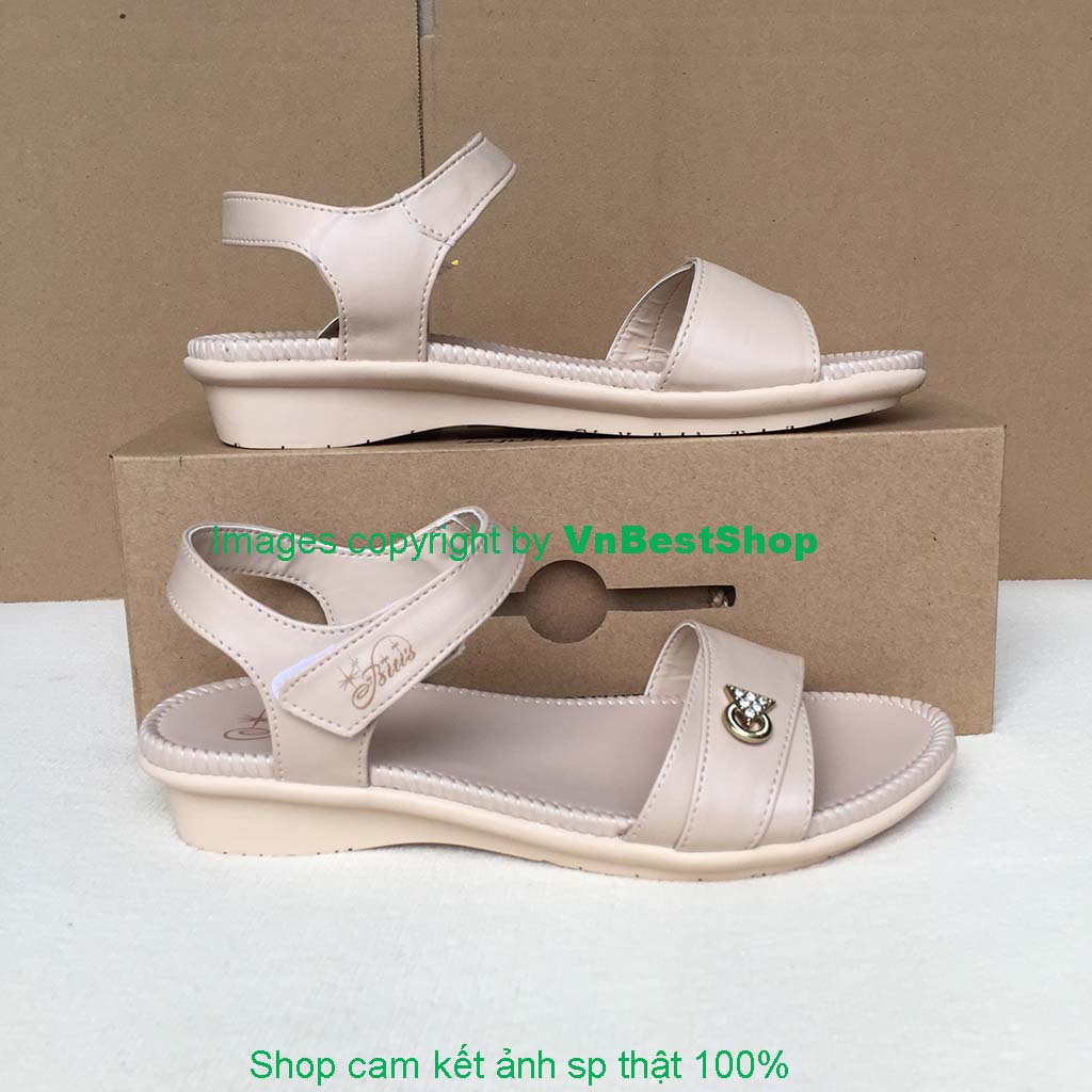 Dép Sandal Si - PU Nữ Biti's DRW014900KEM (Kem)